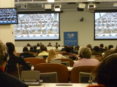 The Non-Resident Madheshis Association represented Madheshis at the United Nations Meeting at New York Headquarter (2011 April 1)