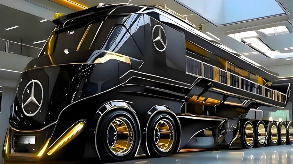 All-New 2026 Mercedes Luxury Motorhome - Private Suite Luxury on Wheels, Tech Everywhere